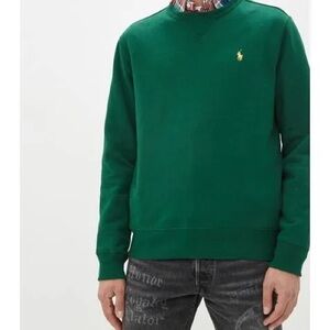 Ralph Lauren Green Classic Sweatshirt for Men Size Large NWT